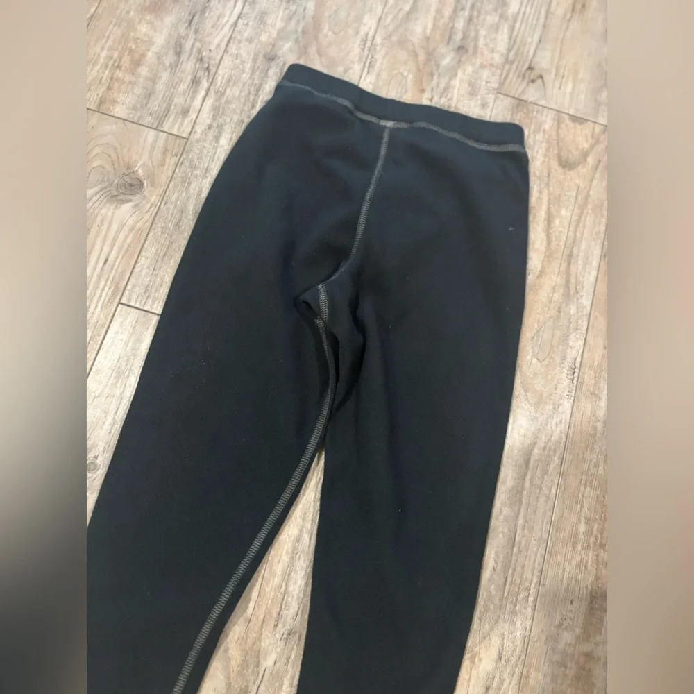 REI Kids Black Fleece Jogger Thermals Size Small (8) - Picture 5 of 5